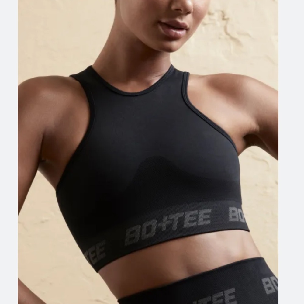 Bo+Tee Longline Sports Bra/Cropped Tank